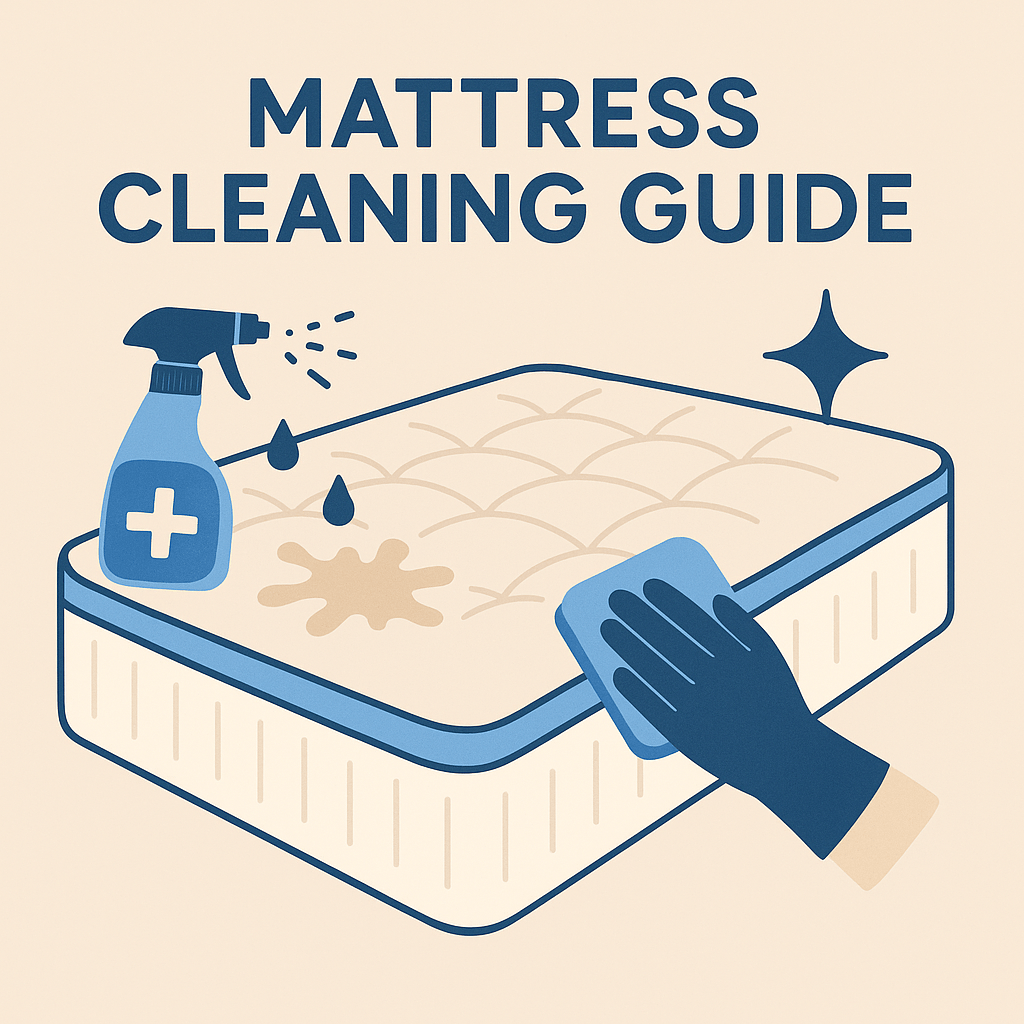 A Mattress Cleaning Guide to Refresh Your Sleep Space