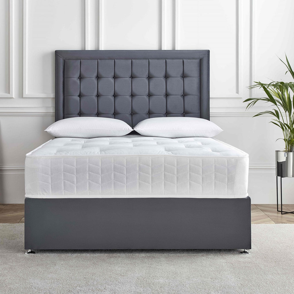 Deep Sleep Chatsworth 1000 Sprung Pocket Mattress - mattress on bed in room setting - Beds4Us