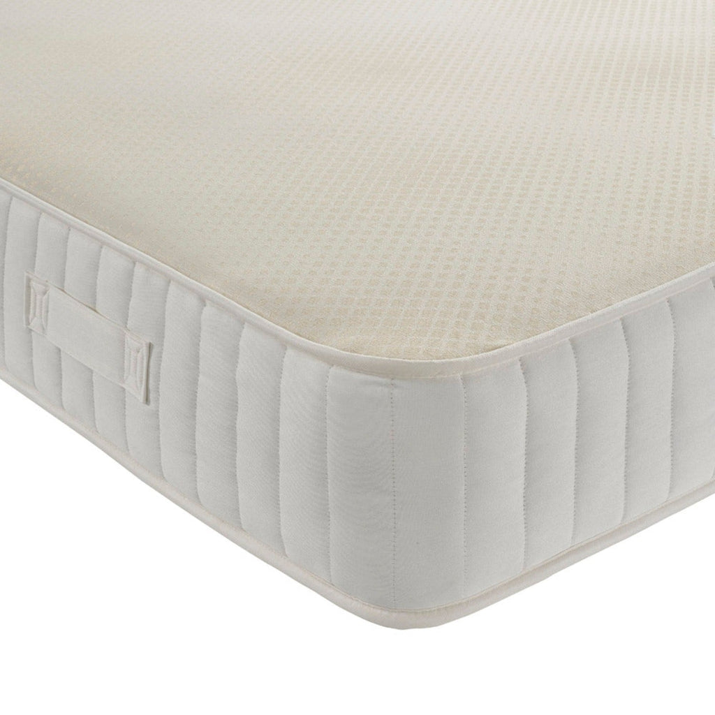 Dreamland Aleena Memory Foam With Spring Mattress - Close up of corner - Beds4us