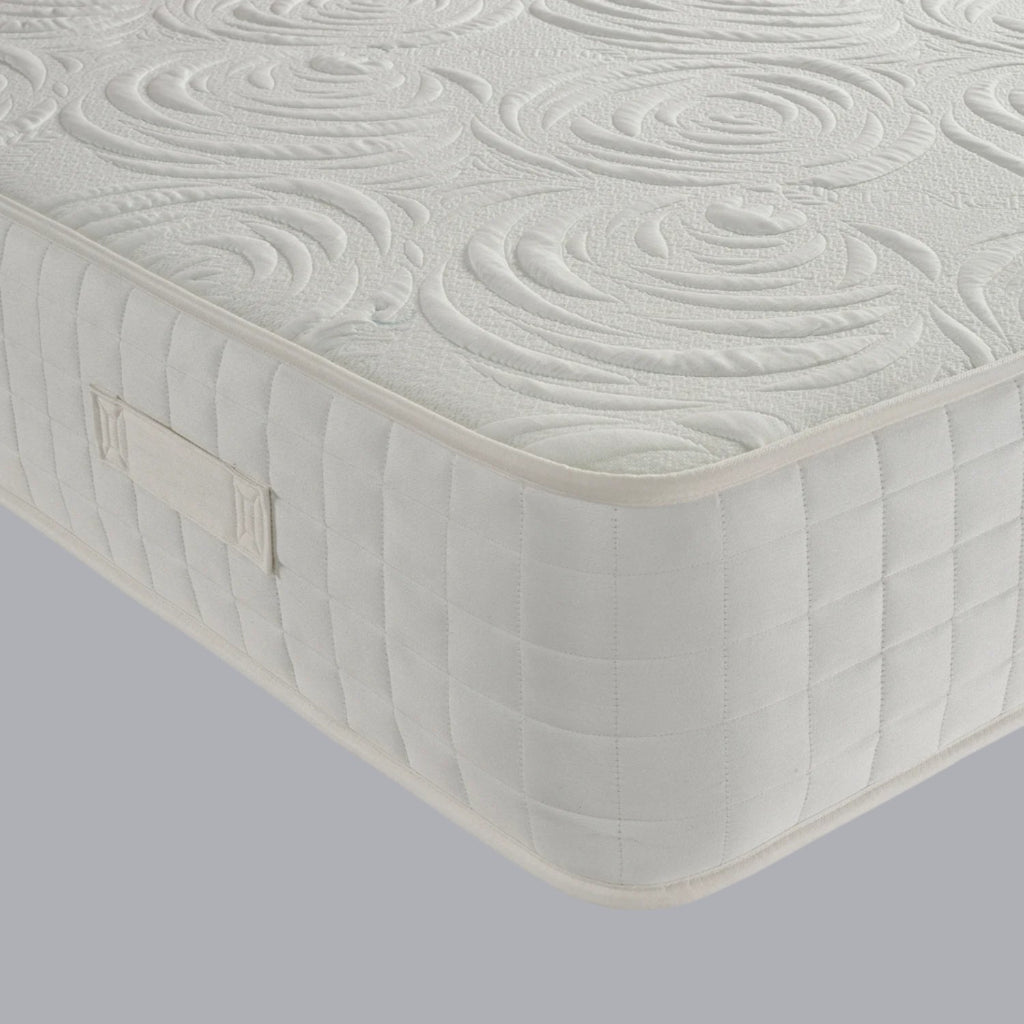 Dreamland Lumbar 3000 Front Sleeper Mattress - Close up of mattress edge - Beds4Us
