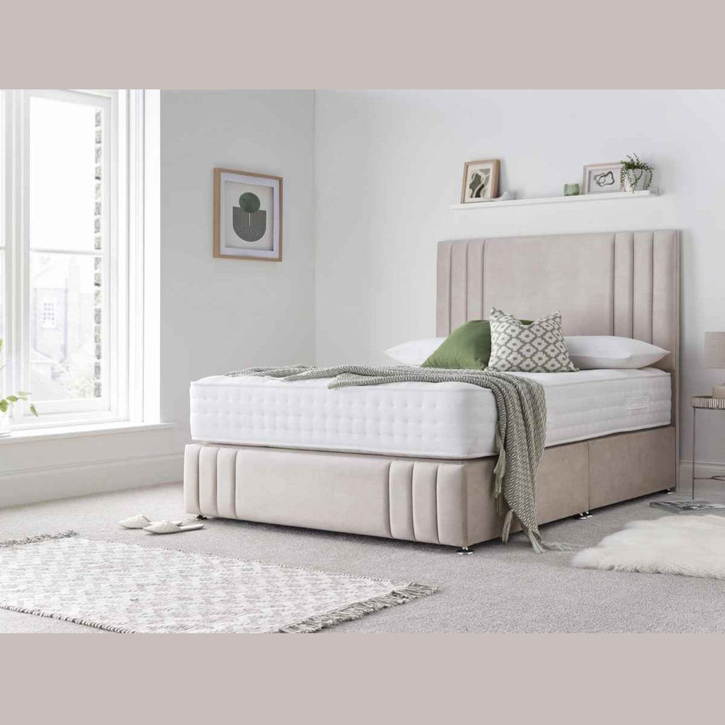 Giltedge Ultra Ortho 2000 Heavy Duty Mattress - On a bed base, on a bright room - Beds4us