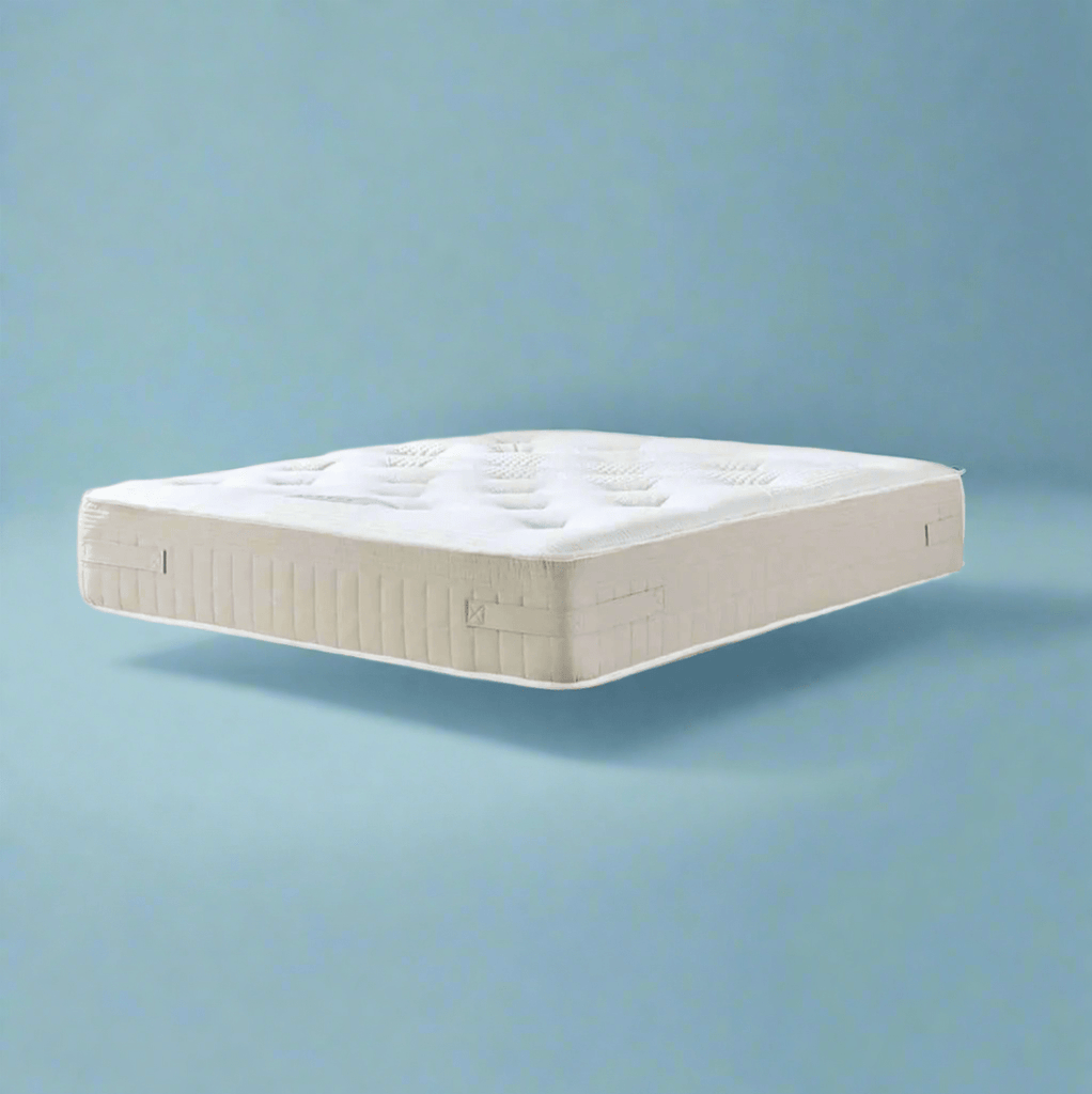 Healthopaedic Galaxy Luxury Memory Foam 1400 Mattress - on a blue background - Beds4us
