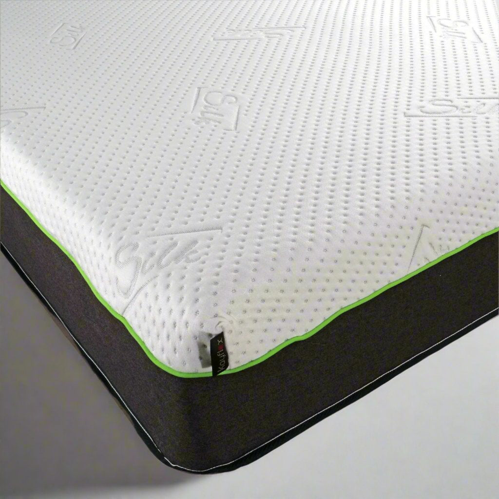 Kayflex Silk 3000 Pocket Sprung Memory Foam Mattress - close up of mattress corner - Beds4Us