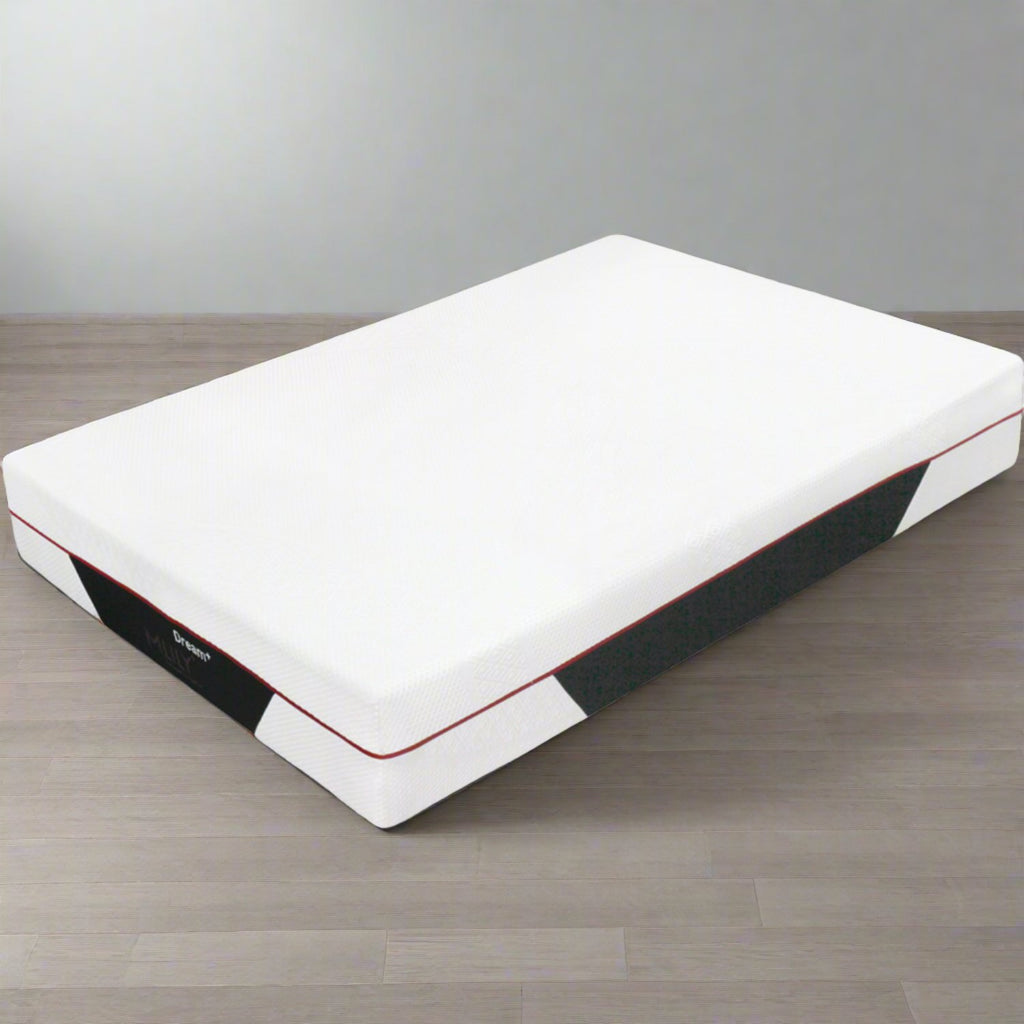 Mlily Dream+ 4000 Hybrid Gel Mattress - on a wooden floor background - Beds4Us