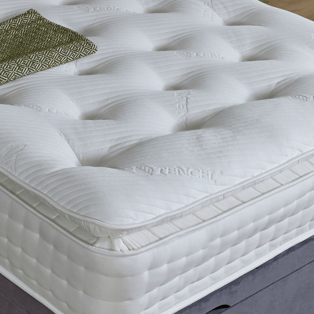 Shakespeare Beds Pillow Top 3000 Healthy Mattress - close up of mattress top and side - Beds4Us
