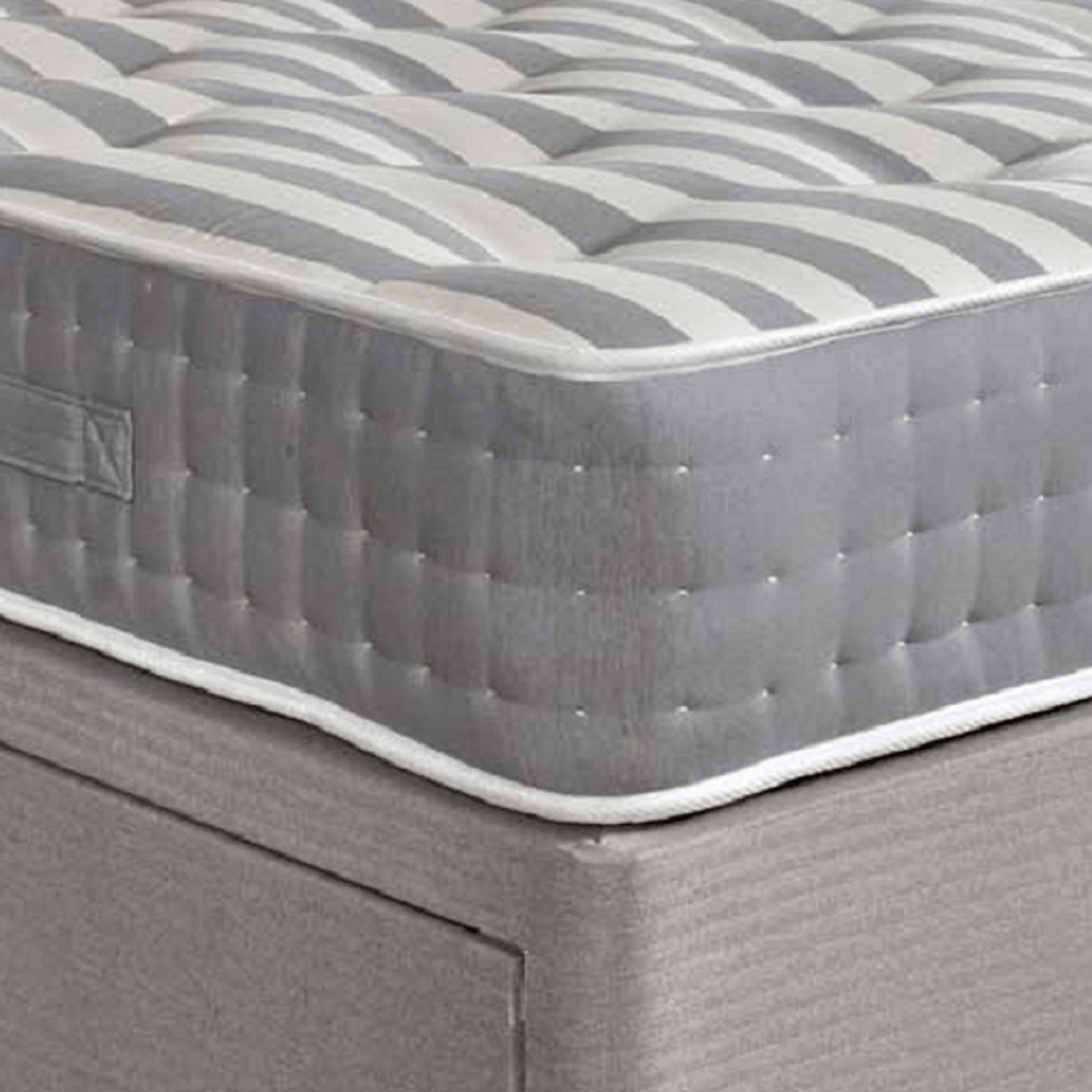 Shakespeare Firm Back Support 1000 Pocket Mattress - close up of mattress top and sides - Beds4Us