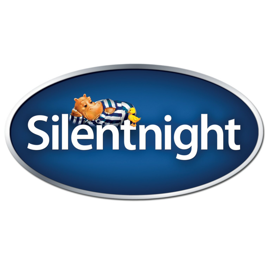 Silentnight logo on white background - Beds4Us