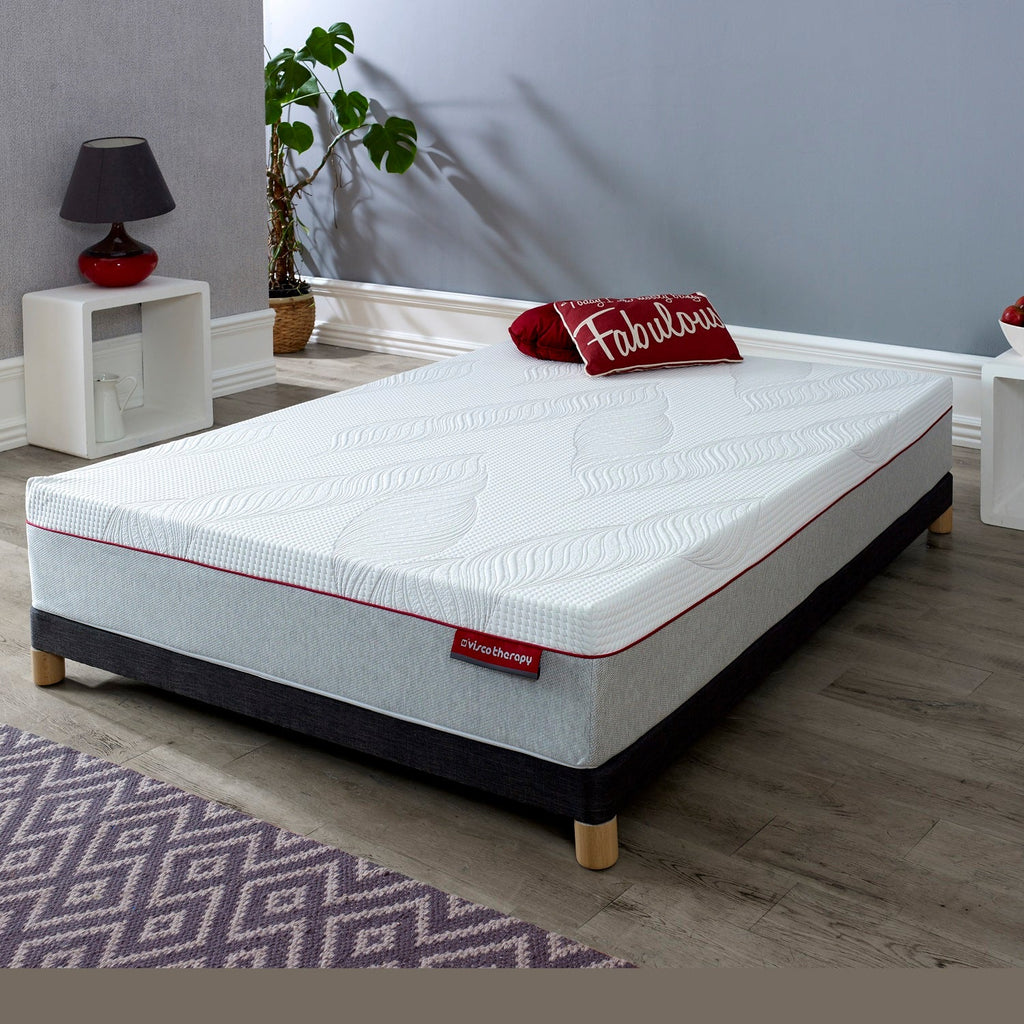 Visco Therapy Pocket Memory Combination Mattress - On a bed in a modern room - Beds4us