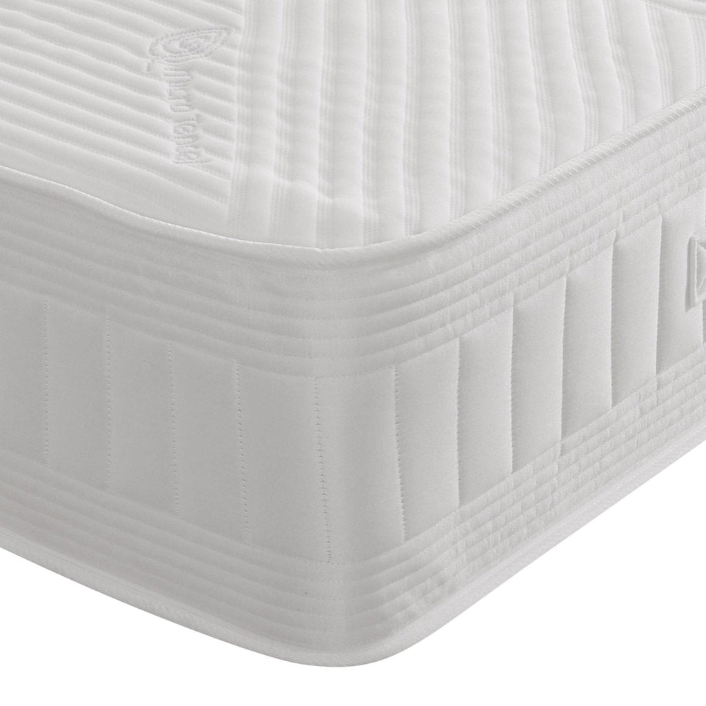 Dura Beds Microtencel 1000 Natural Latex Mattress - Close up of mattress corner - Beds4Us