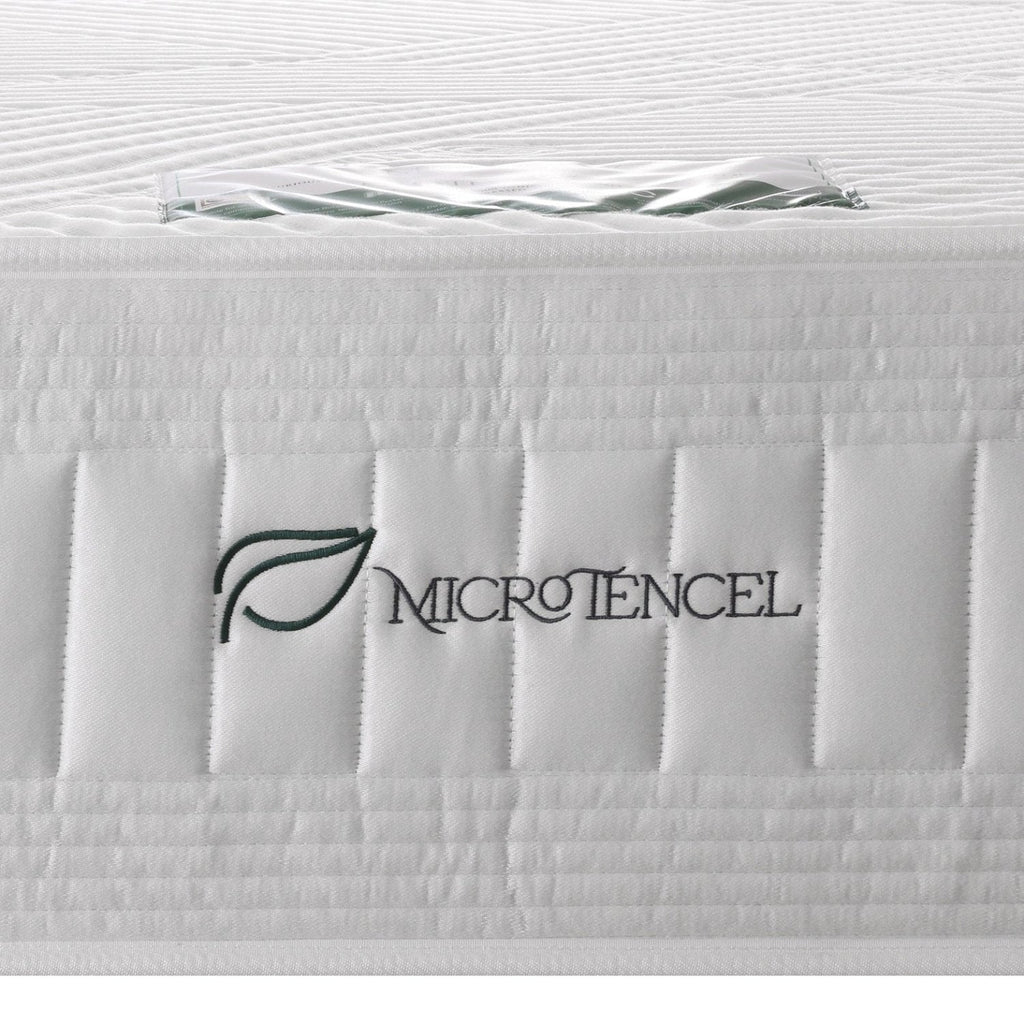 Dura Beds Microtencel 1000 Natural Latex Mattress - Close up of border - Beds4Us