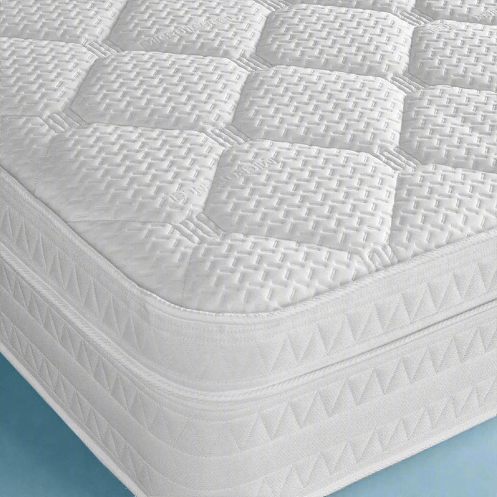 Giltedge Geneva 3000 Memory Foam Topped Mattress - close up of mattress corner and surface - Beds4Us