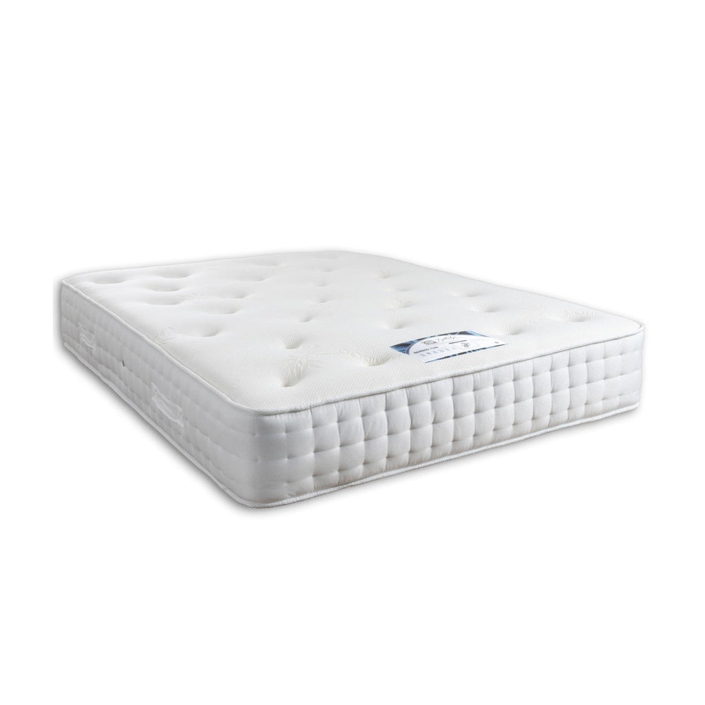 Giltedge Pocket 1500 Bamboo Dual Season Mattress - positioned at an angle on a white background - Beds4us