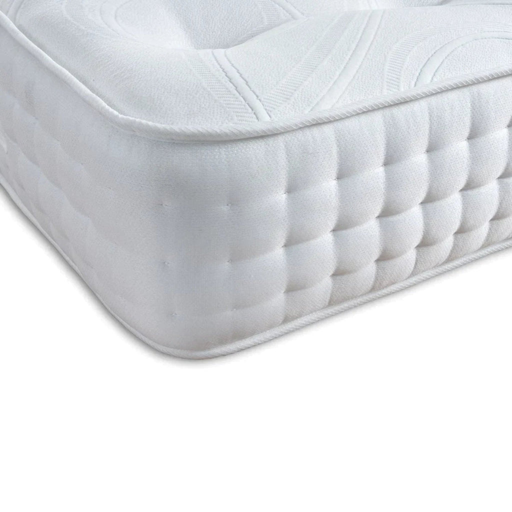 Giltedge Tuscany Soft Tencel Natural 1000 Mattress - Close up of corner - Beds4us