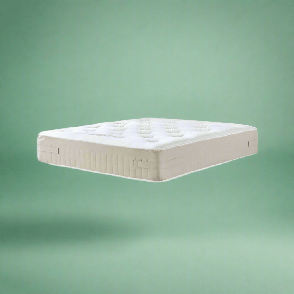 Healthopaedic Centaurus Zero Gravity Memory Foam 3400 Pocket Mattress - on a green background - Beds4us