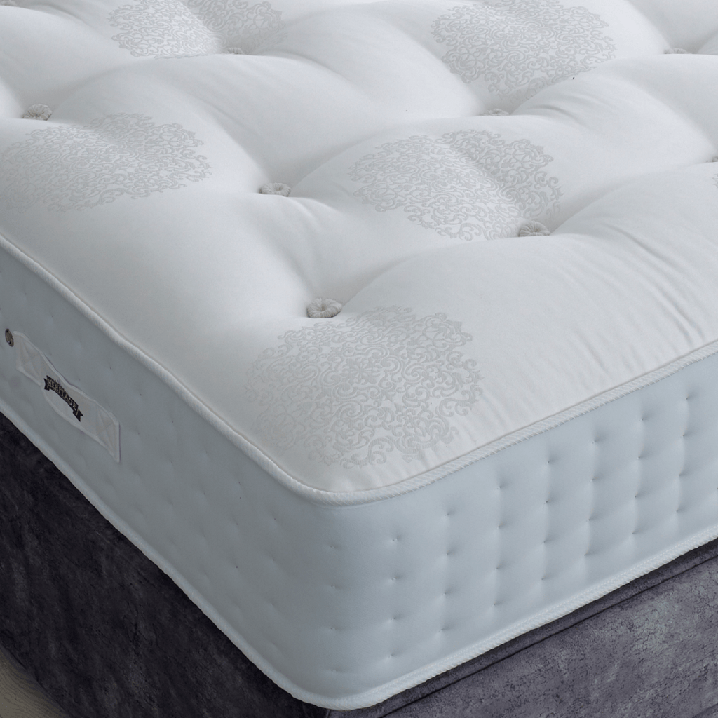 Heritage Firm Edge 3000 Natural Mattress - close up of mattress corner and surface - Beds4Us