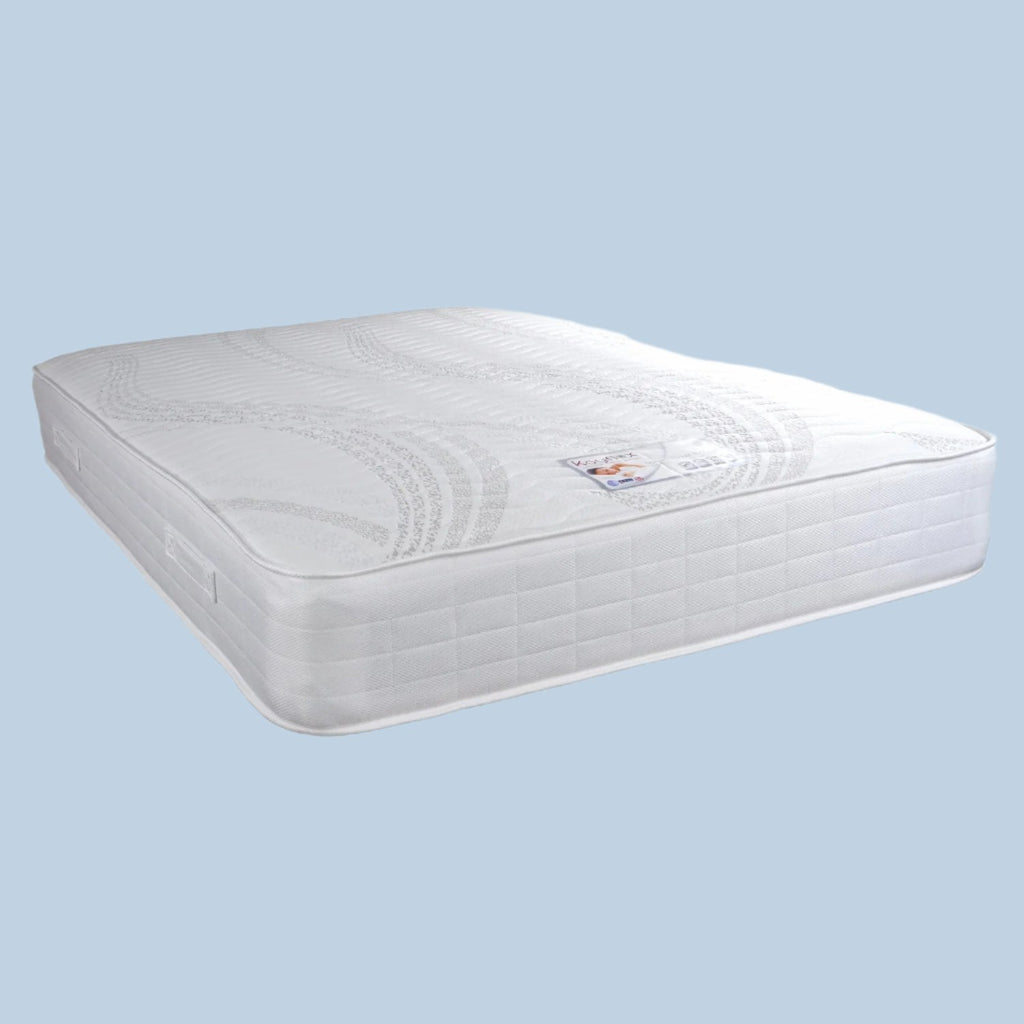 Kayflex Luxury Pocket 1000 Mattress - mattress only on white back ground - Beds4us