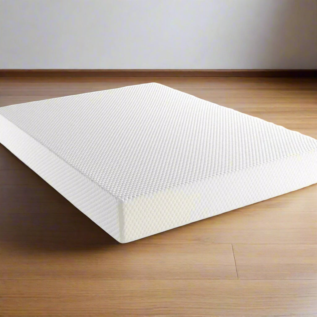Komfi Unity Comfort Ortho Firm Foam Mattress - mattress sitting on wooden floor - Beds4Us
