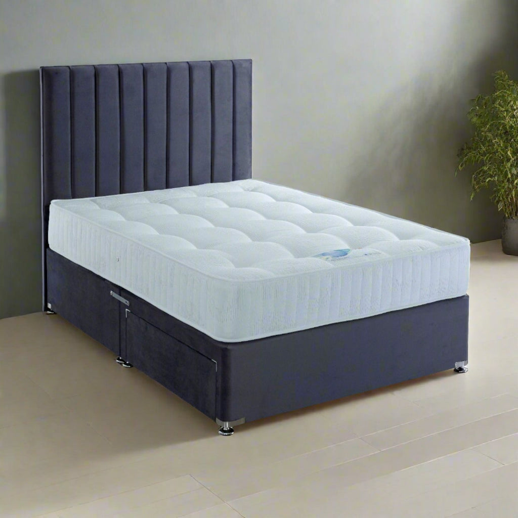 Ortho Perfection Divan Set with Sophia Headboard - Beds4Us