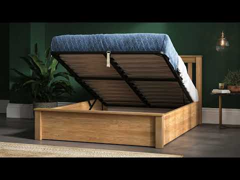 Emporia Beds Monaco Ottoman Storage Bed - product video link with YouTube - Beds4s