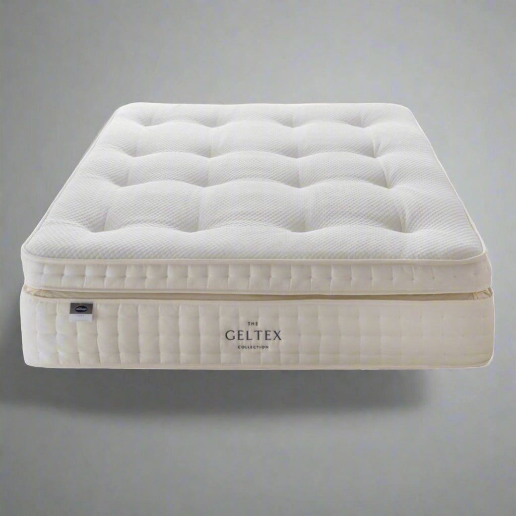 Silentnight Affluent Geltex 3000 Pocket Sprung Mattress - mattress on a grey back ground - Beds4Us