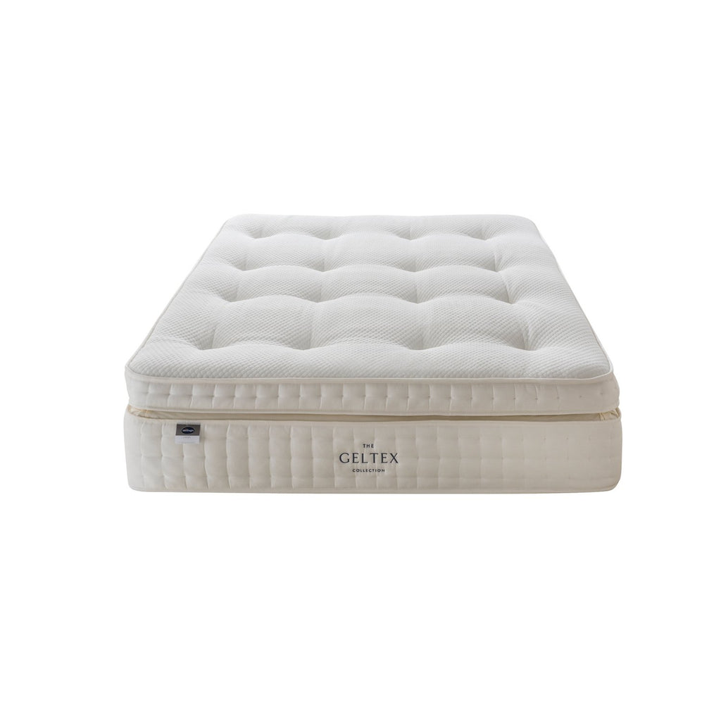 Silentnight Affluent Geltex 3000 Pocket Sprung Mattress - mattress on a white background - Beds4Us