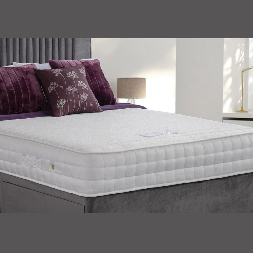 Sweet Dreams Wellbeing Kool Memory 1500 Pocket Sprung Mattress - on a bed - Beds4us