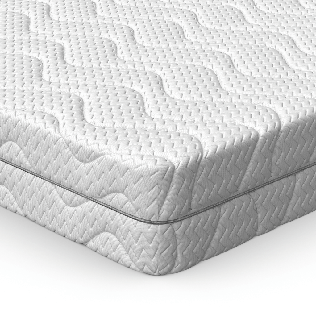 Visco Therapy Model 40-300 Extra Hard Foam Mattress - Close up of corner - Beds4us