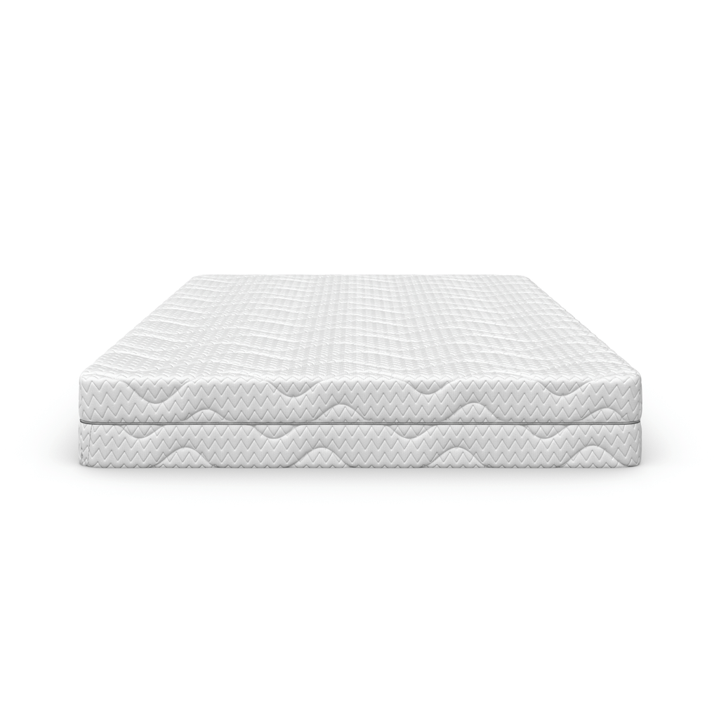 Visco Therapy Model 40-300 Extra Hard Foam Mattress - Positioned face on, on a white background - Beds4us