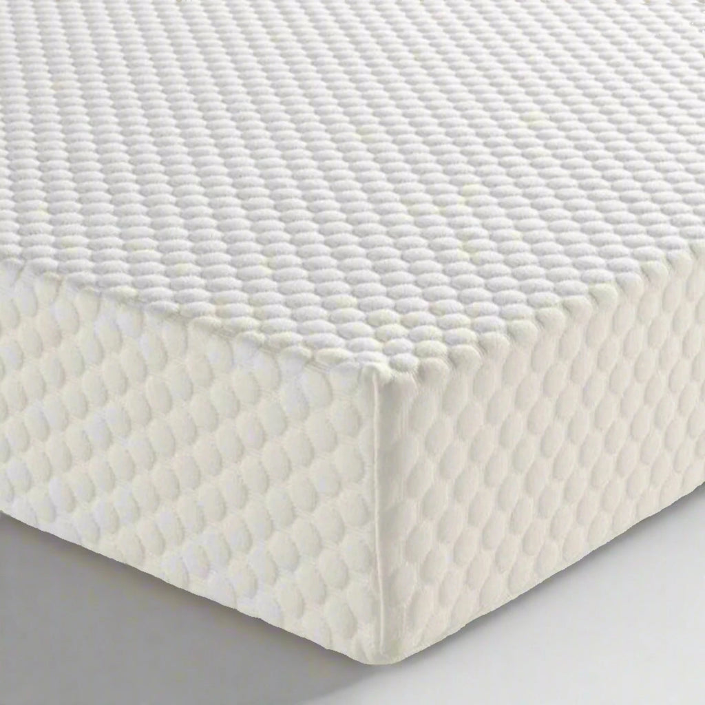 Komfi Unity Comfort Ortho Firm Foam Mattress - Crib 5 - close up of mattress corner - Beds4Us