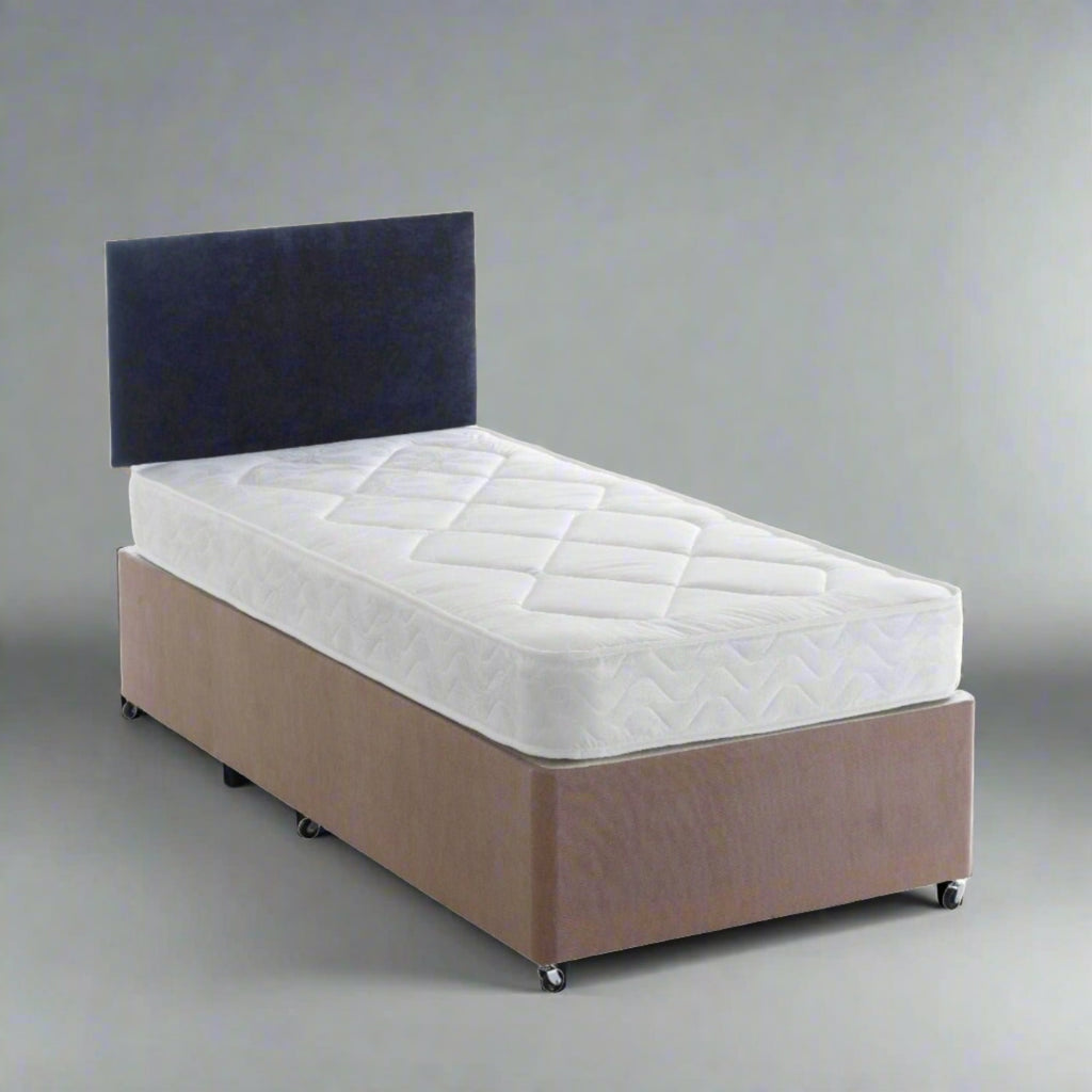 Worcester mattress Divan Set (no headboard) - white background - Beds4Us