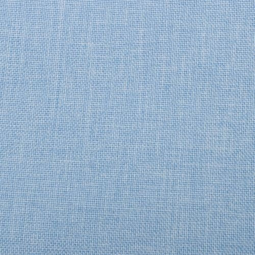 York Headboard 20" - linen style fabric in Sky - Beds4Us