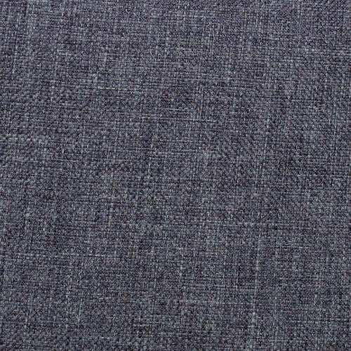 York Headboard 20" - linen style fabric in Charcoal - Beds4Us